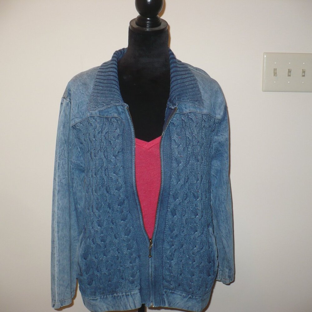 PJB BLUES SWEATER/JACKET